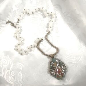 NWOT Large Statement Piece Design Necklace